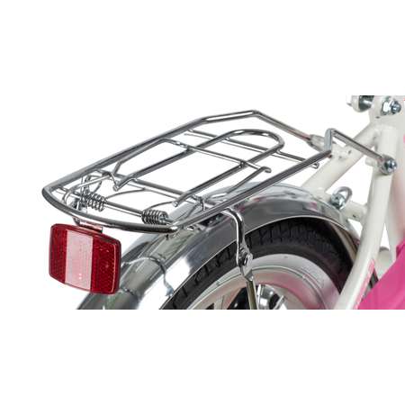 Велосипед 16BUTTERFLY NOVATRACK белый-розовый