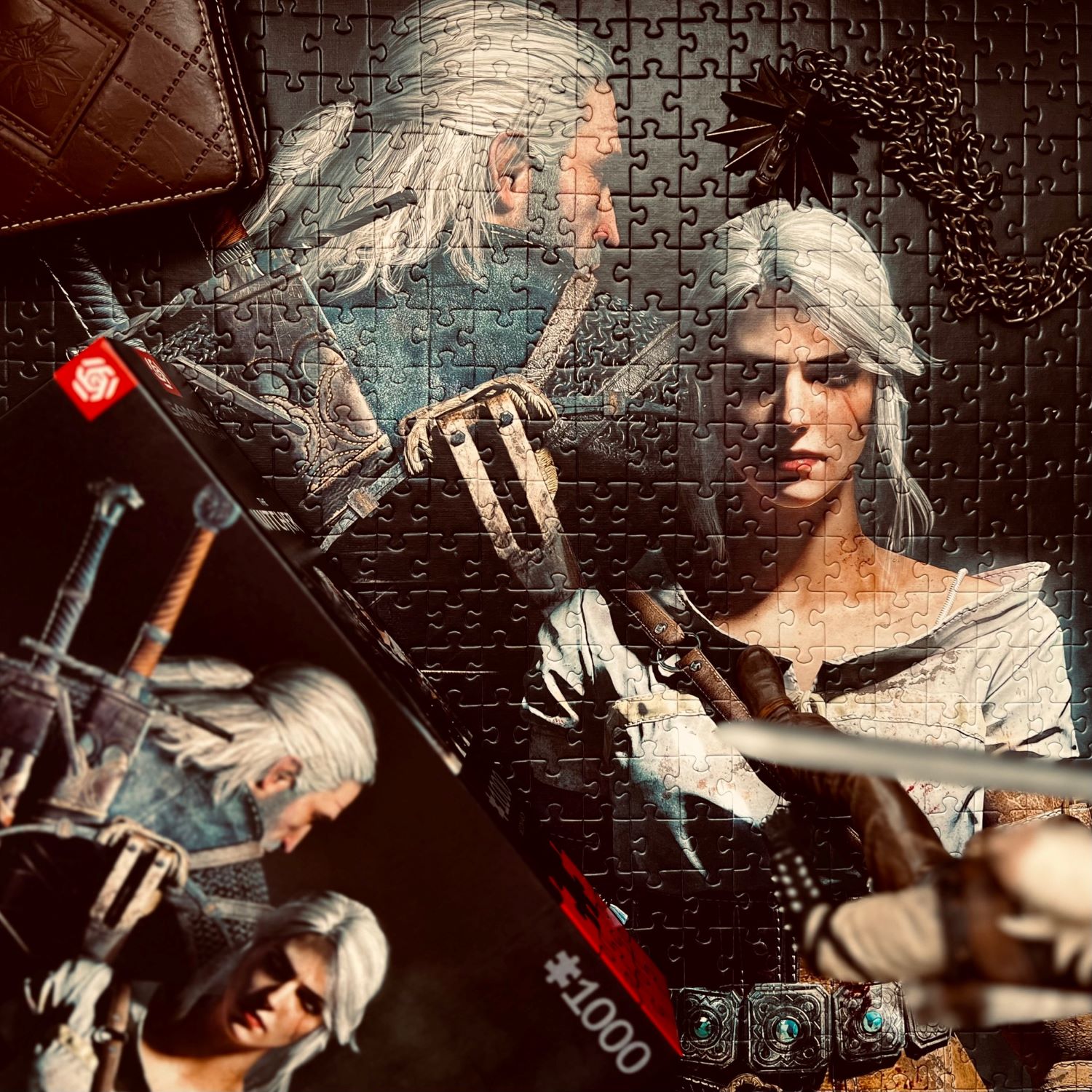 Пазл Good Loot The Witcher Geralt and Ciri - 1000 элементов Gaming серия - фото 7