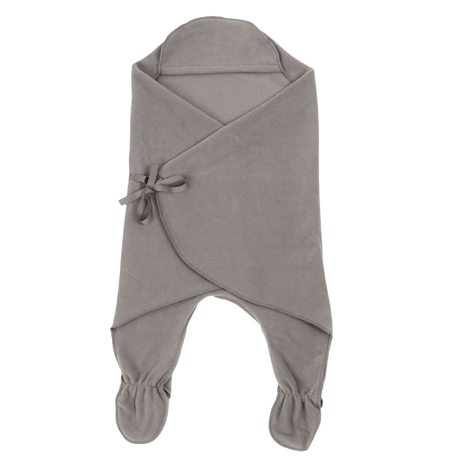 Конверт-кокон Чудо-Чадо спальный мешок «Эльф» флисовый серый - фото 1