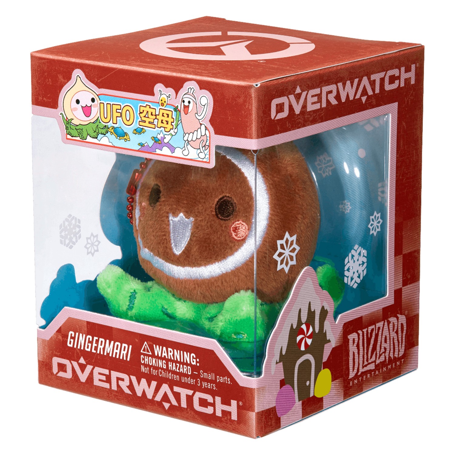 Мягкая игрушка Blizzard Overwatch Pachimari Hanger Gingermari Mini B63041 - фото 3