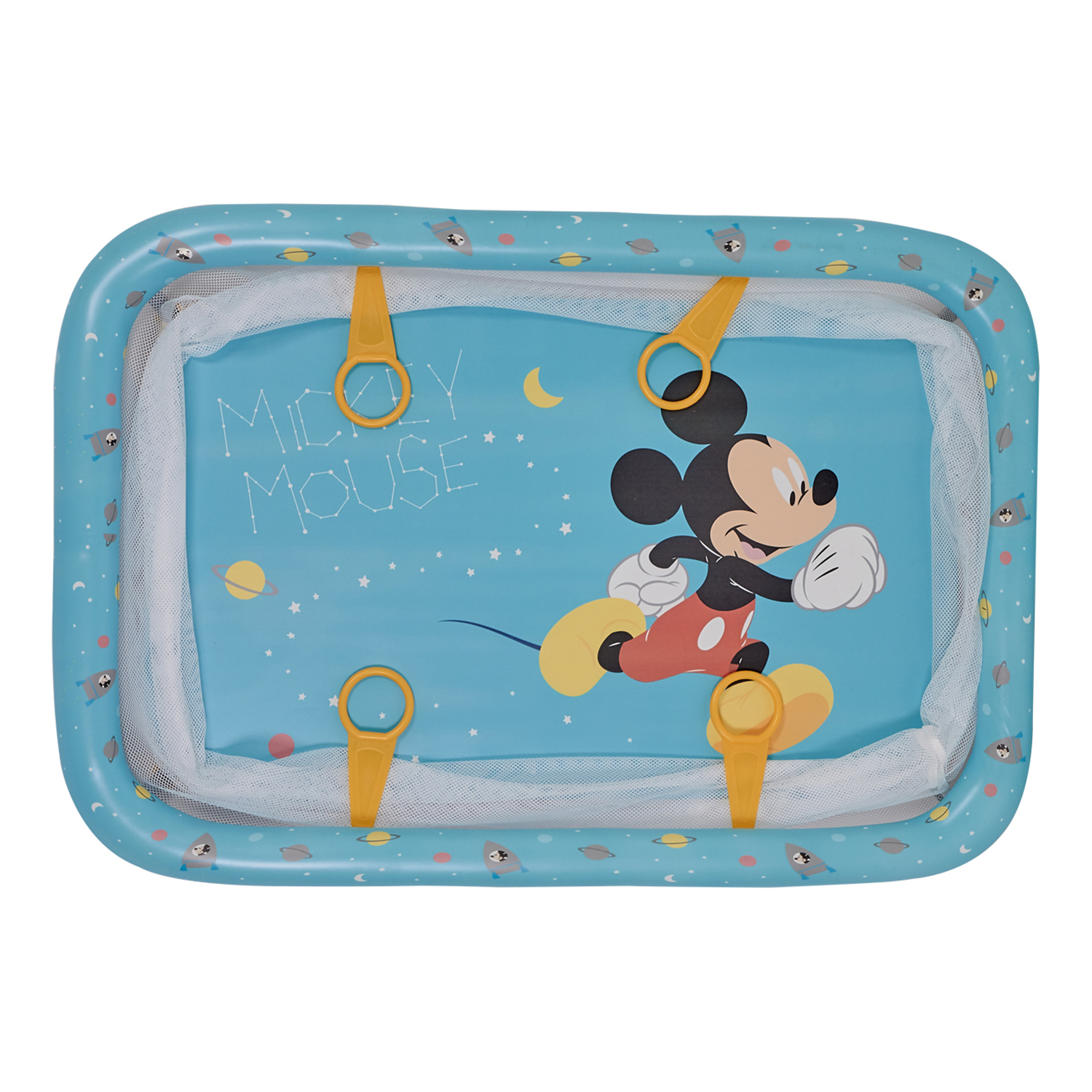 Манеж Polini kids Disney baby Classic Микки маус Голубой 0001993-1 - фото 7