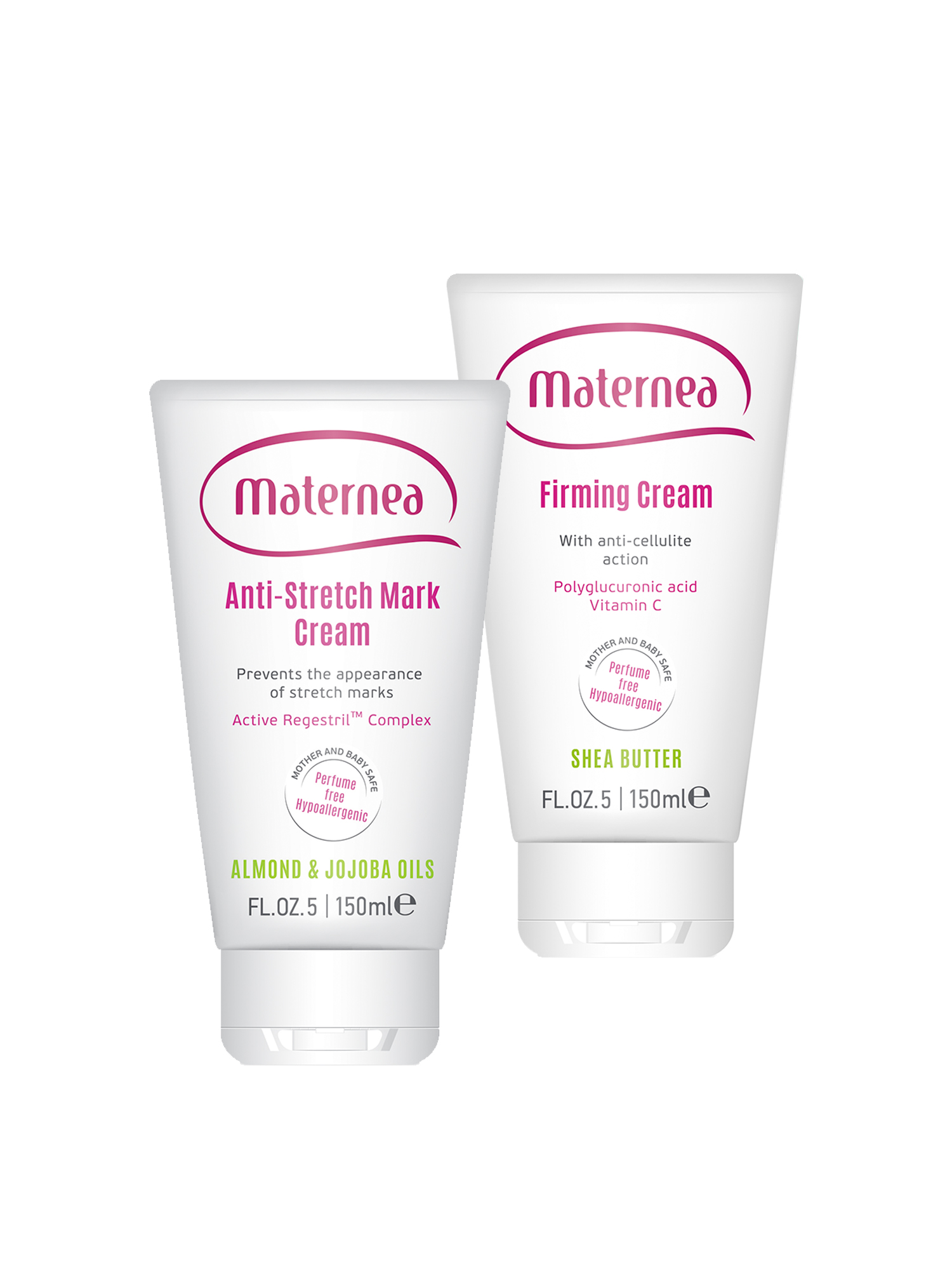 Набор MATERNEA Крем подтягивающий Firming Body Cream/Крем от растяжек Anti-Stretch Marks 150 мл +150 мл - фото 1