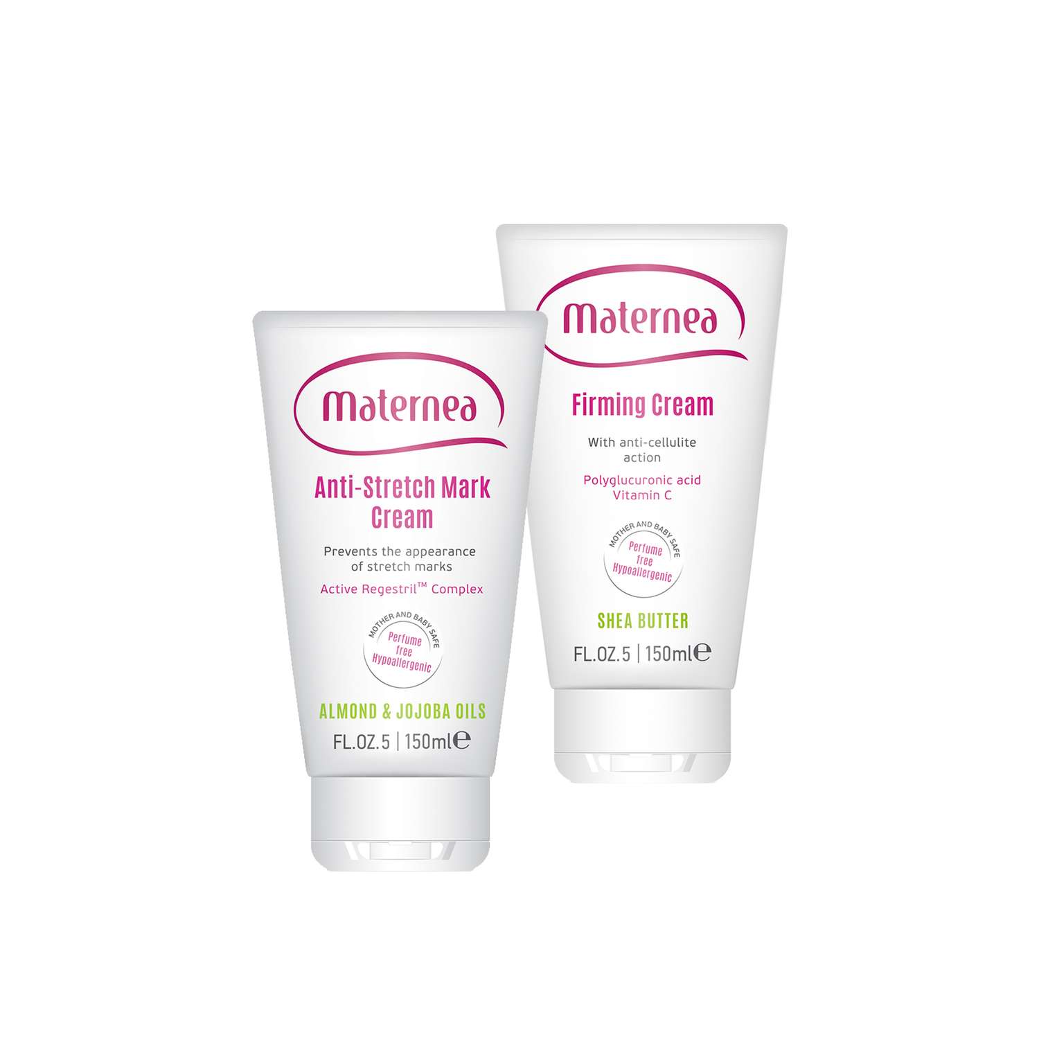 Набор MATERNEA Крем подтягивающий Firming Body Cream/Крем от растяжек Anti-Stretch Marks 150 мл +150 мл - фото 1