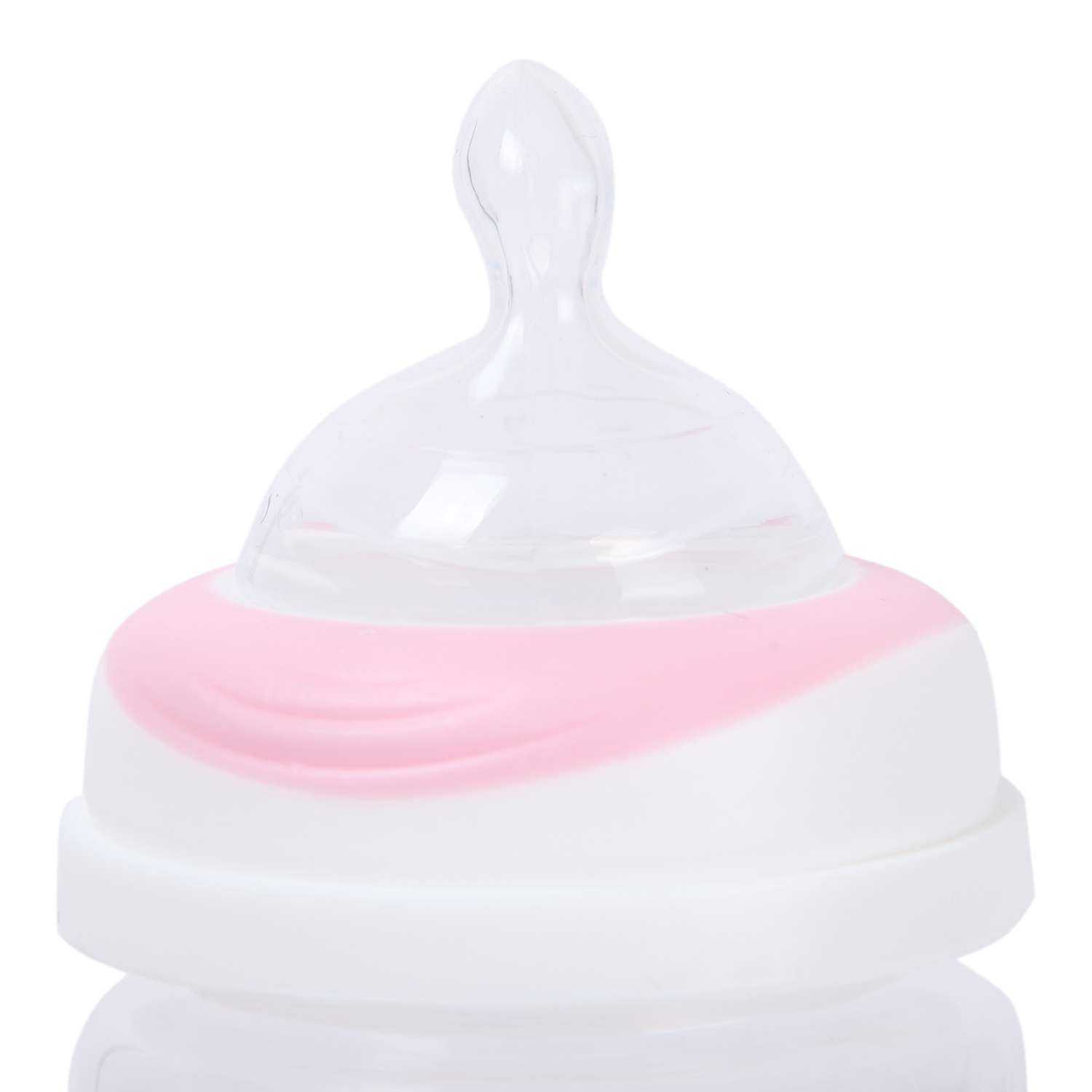 Бутылочка BabyGo широкое горлышко 125 мл Pink Z-002 - фото 4