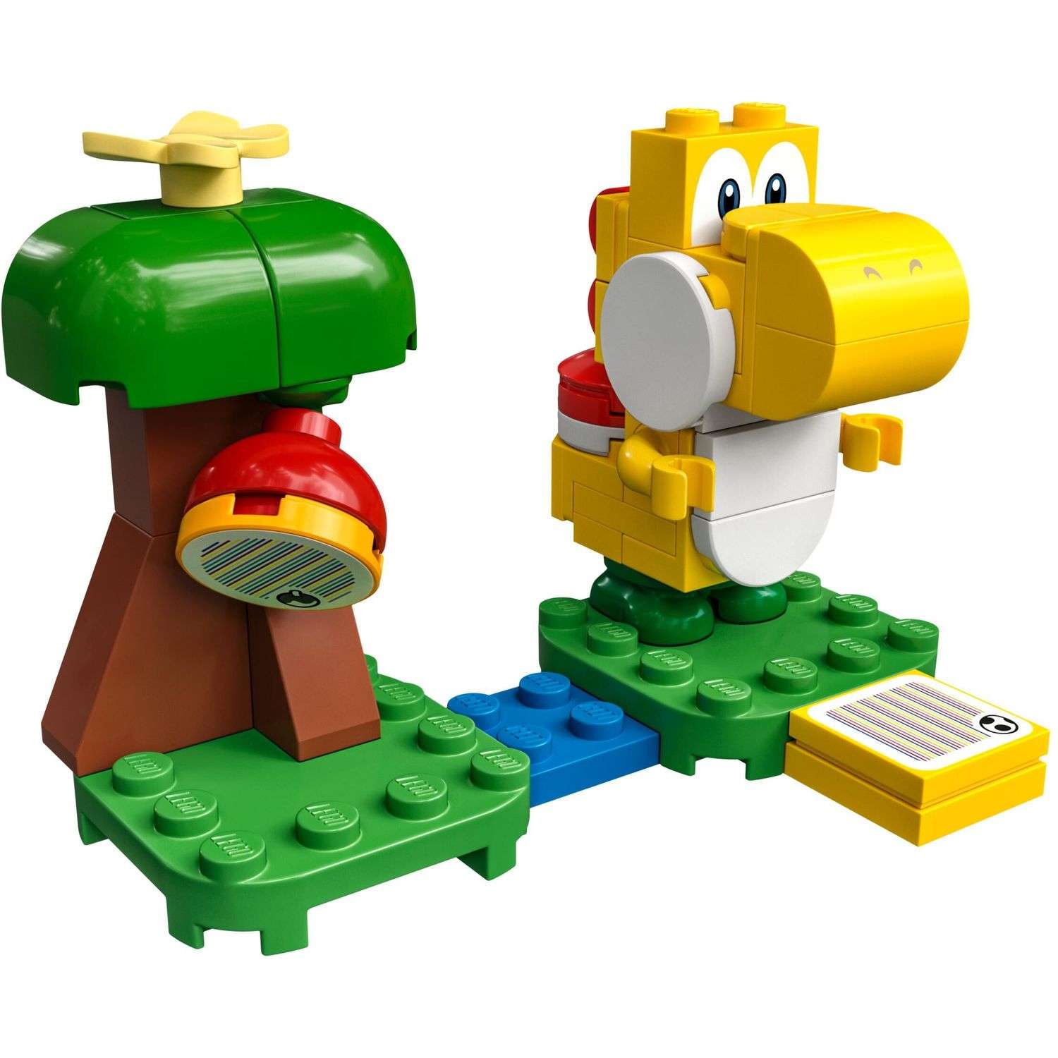 Конструктор LEGO Super Mario Yellow Yoshis Fruit Tree Expansion Set 30509 - фото 2