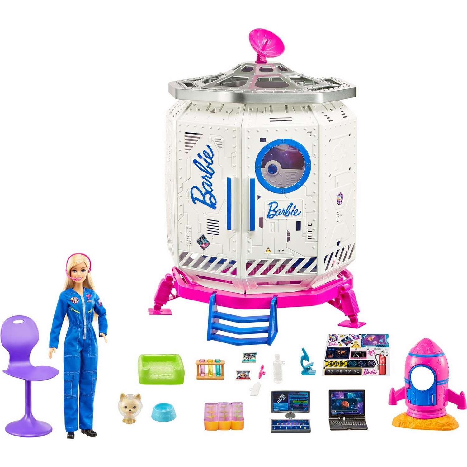 Набор игровой Barbie Космическая станция GXF27 GXF27 - фото 1