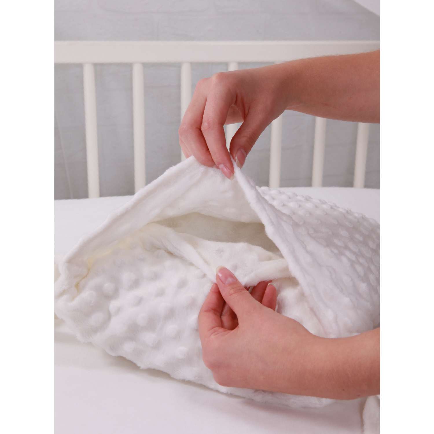 Бортики в кроватку Про Сон с плюшевыми съемными чехлами из 12 подушечек - фото 2