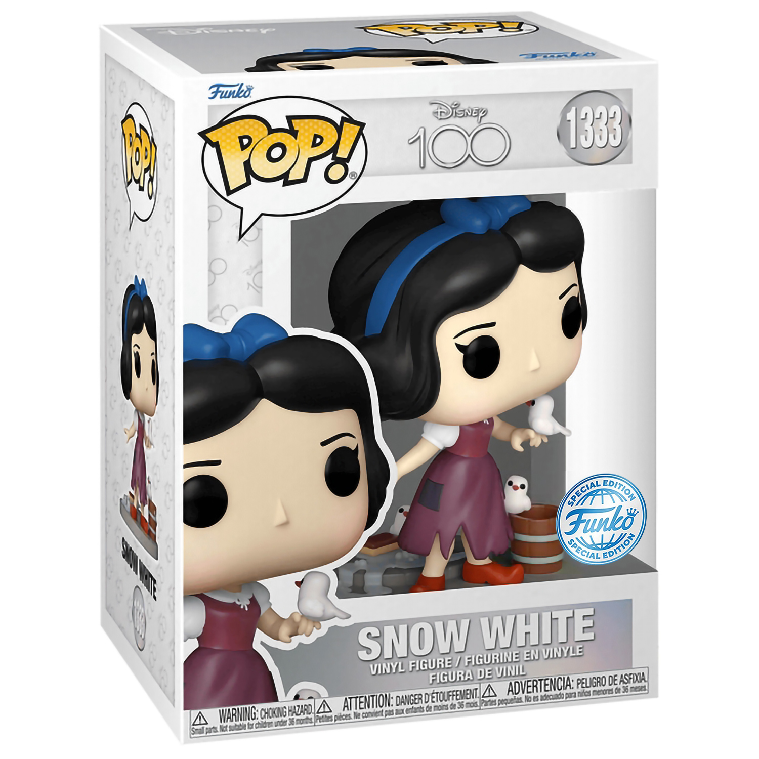 Фигурка Funko POP! Disney D100 Snow White in Rags (Exc) (1333) 71161 - фото 2