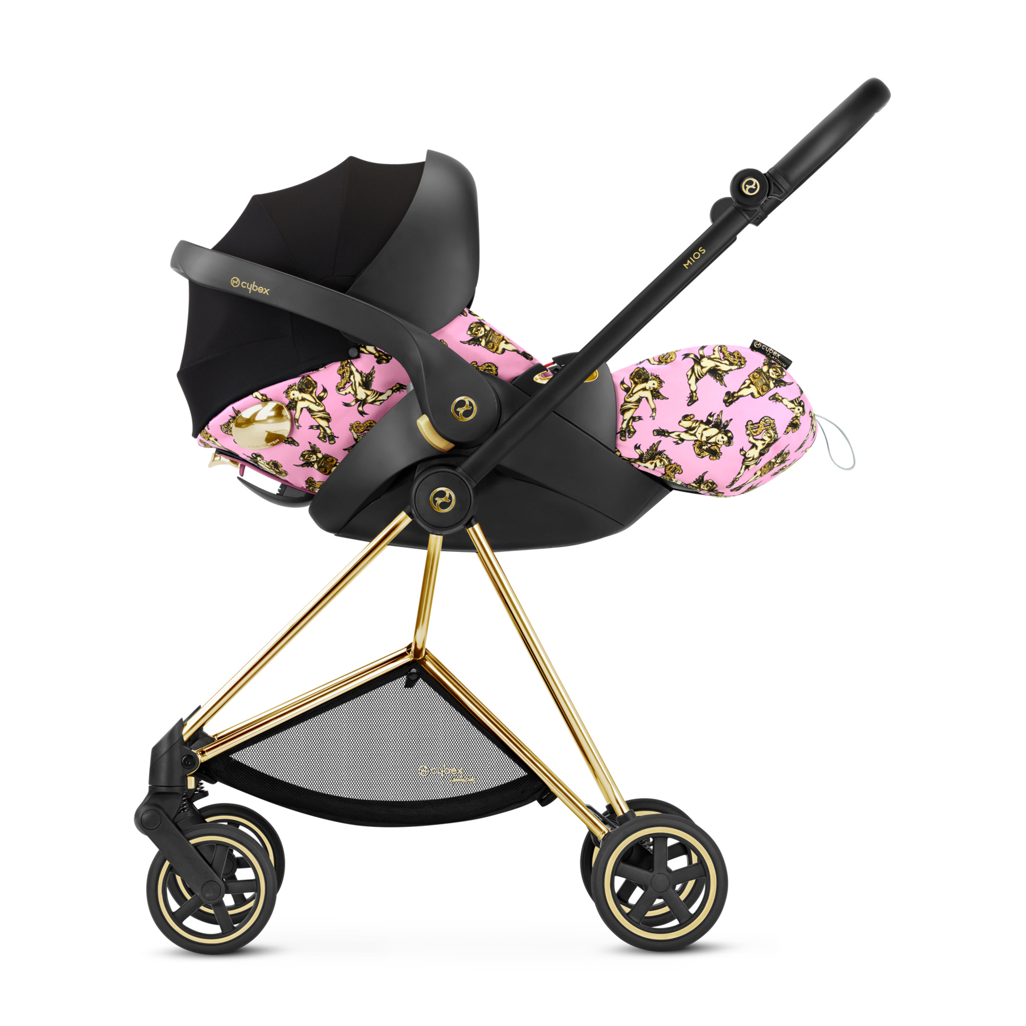 Автокресло Cybex Cloud Q JS Cherubs Pink - фото 7