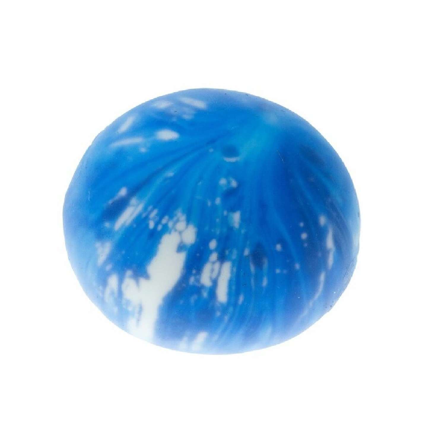 Мяч антистресс для рук Крутой замес 1TOY шар галактика голубой жмякалка мялка тянучка 7 см 1 шт - фото 2
