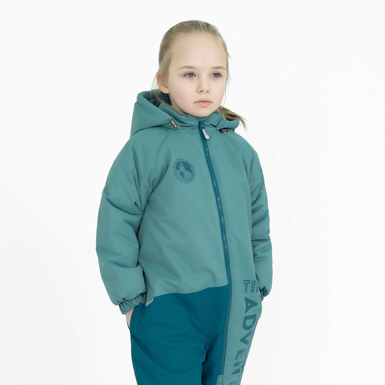 Комбинезон Arctic kids 30-038 изумруд - фото 4