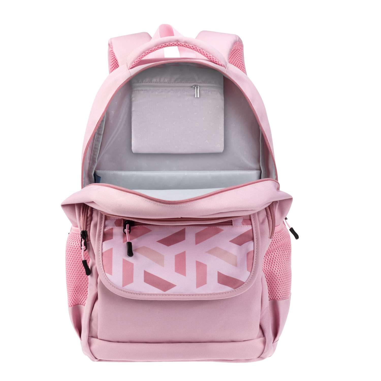 Рюкзак TORBER CLASS X розовый с орнаментом - фото 7