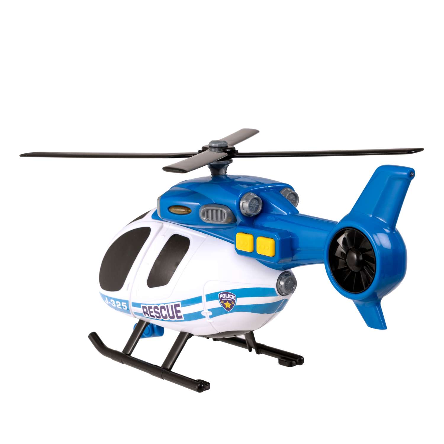Вертолет HTI (Teamsterz) Спасательный 25см свет-звук 1416840 - фото 2