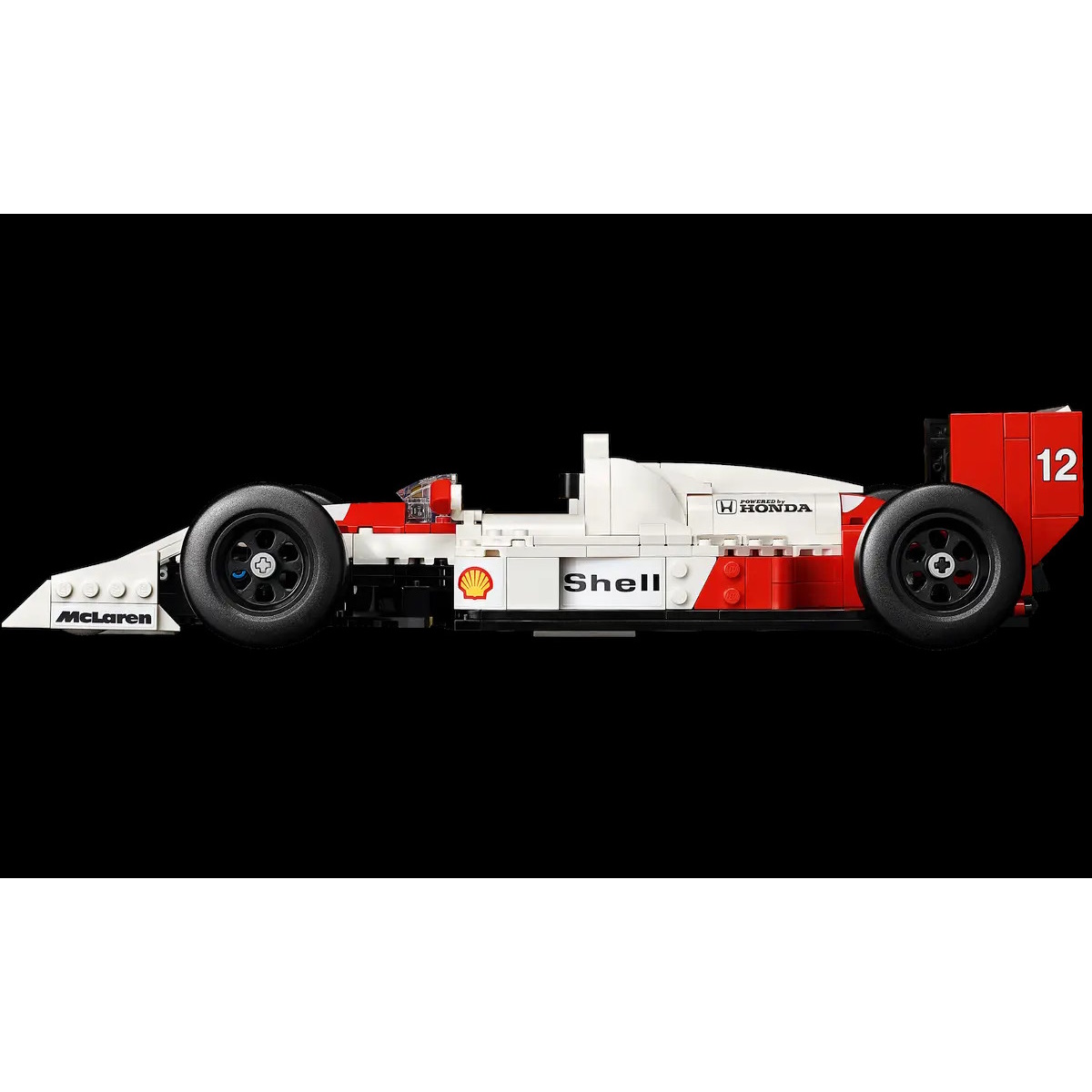 Конструктор LEGO Icons Гоночный автомобиль McLaren MP4/4 и Айртон Сенна 10330 - фото 10