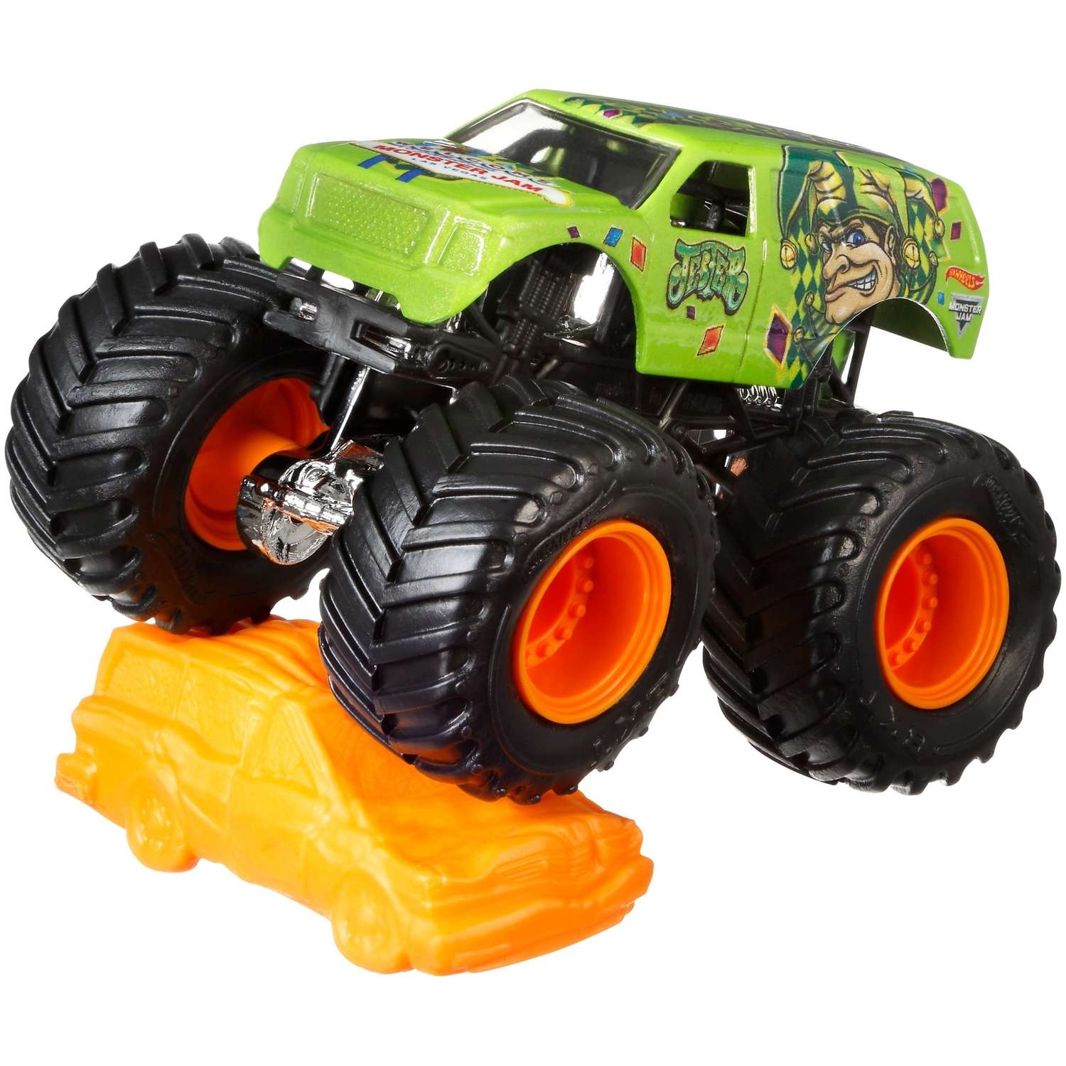 Машина Hot Wheels Monster Jam 1:64 Epic Edditions Джестер FLW98 21572 - фото 4