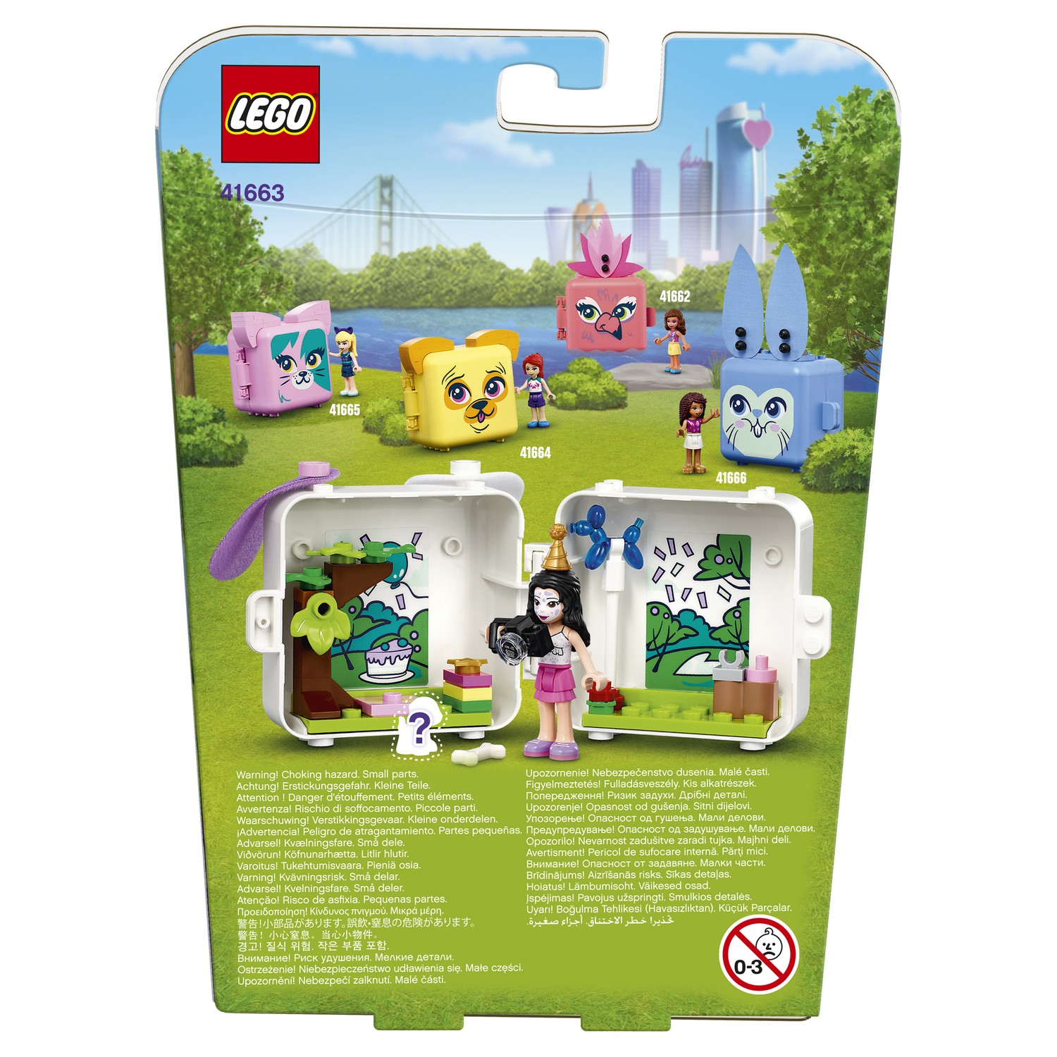 Конструктор LEGO Friends Кьюб Эммы с далматинцем 41663 - фото 3