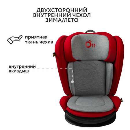 Автокресло Nado O11 Garnet red