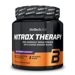 Предтренировочный комплекс BiotechUSA Nitrox Therapy 340 г. голубой виноград