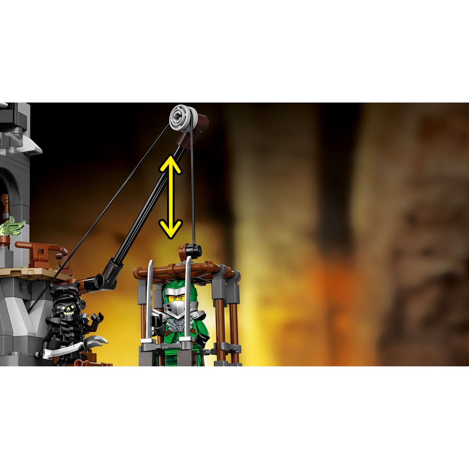 Конструктор LEGO Ninjago Подземелье колдуна-скелета 71722 - фото 16