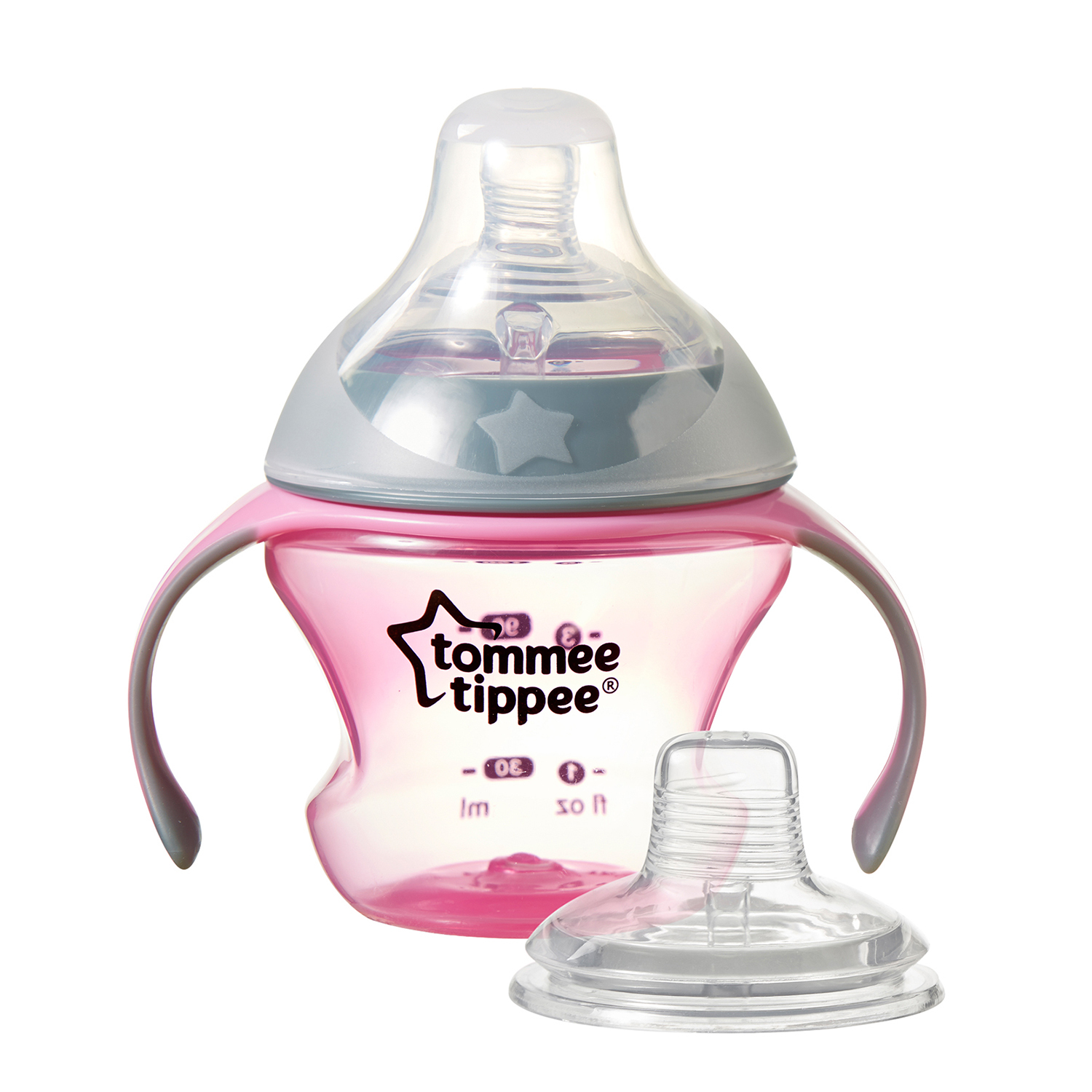 Бутылочка-поильник Tommee tippee 150мл с 4месяцев Розовая 44708587-1 - фото 1