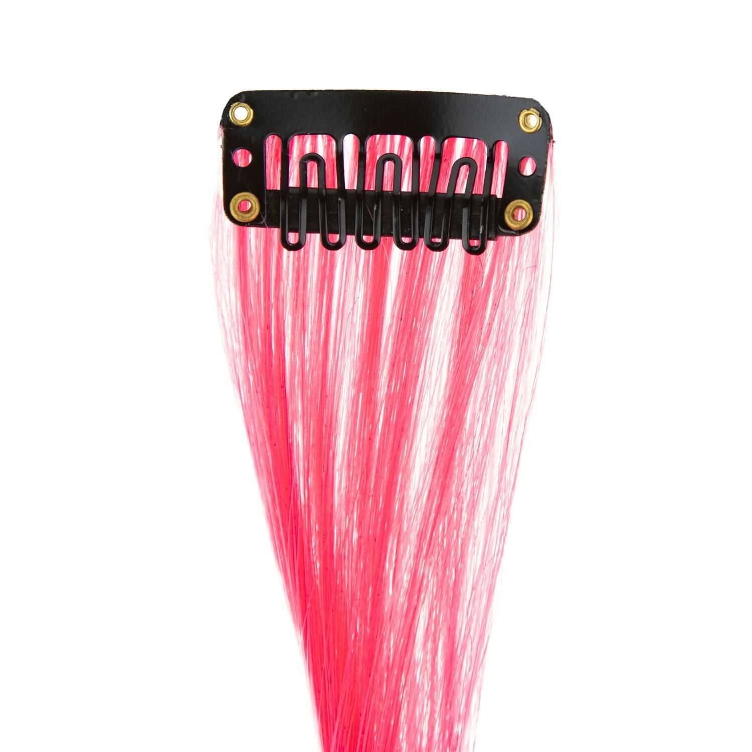 Цветные пряди для волос Lukky Fashion на заколках детские розово-бирюзовый градиент 55 см аксессуары для девочек - фото 8