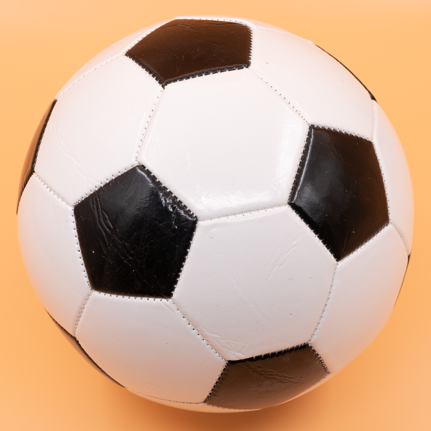 Мяч футбольный Bolalar Черный - фото 3
