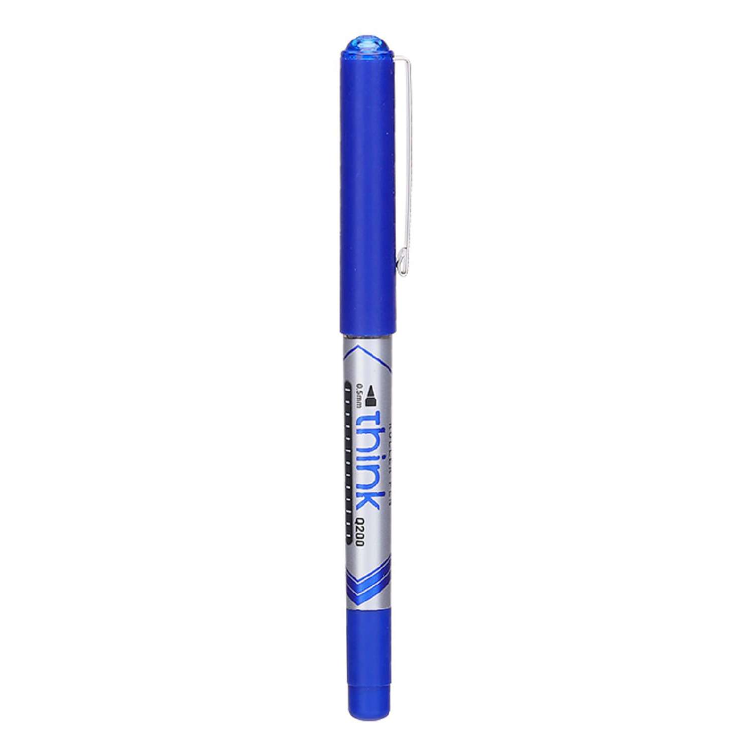 Ручка-роллер Deli Think Синяя 412157 - фото 1
