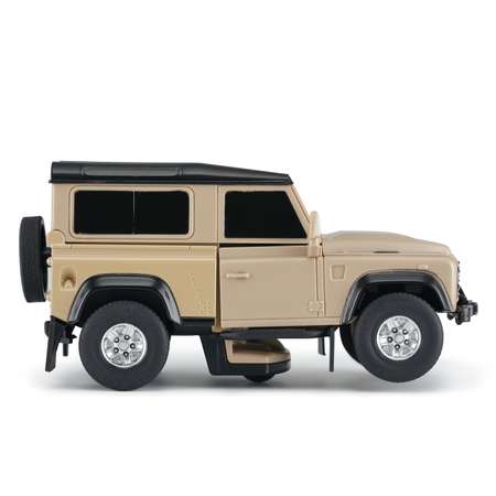 Машина Rastar 1:32 Land Rover Defender Трансформер Желтый 62010