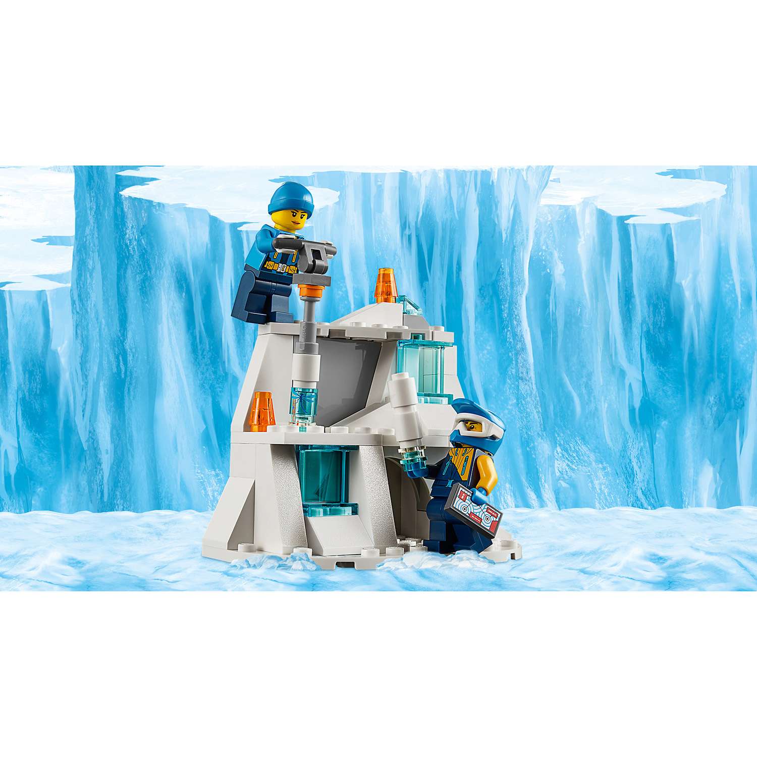Конструктор LEGO City Arctic Expedition Грузовик ледовой разведки 60194 - фото 6