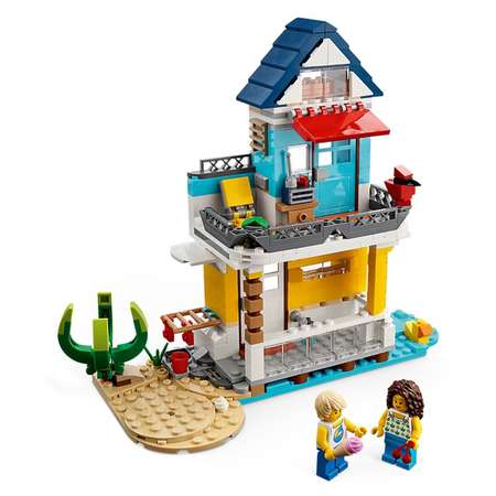 Конструктор детский LEGO Creator 3-in-1 Туристический фургон на пляже 31138