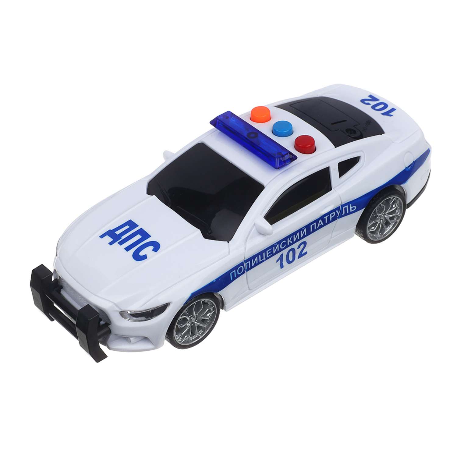Машинка со светом и звуком Игроленд Полицейский патруль 292-283 - фото 6