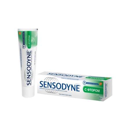 Зубная паста Sensodyne с Фтором 50 мл