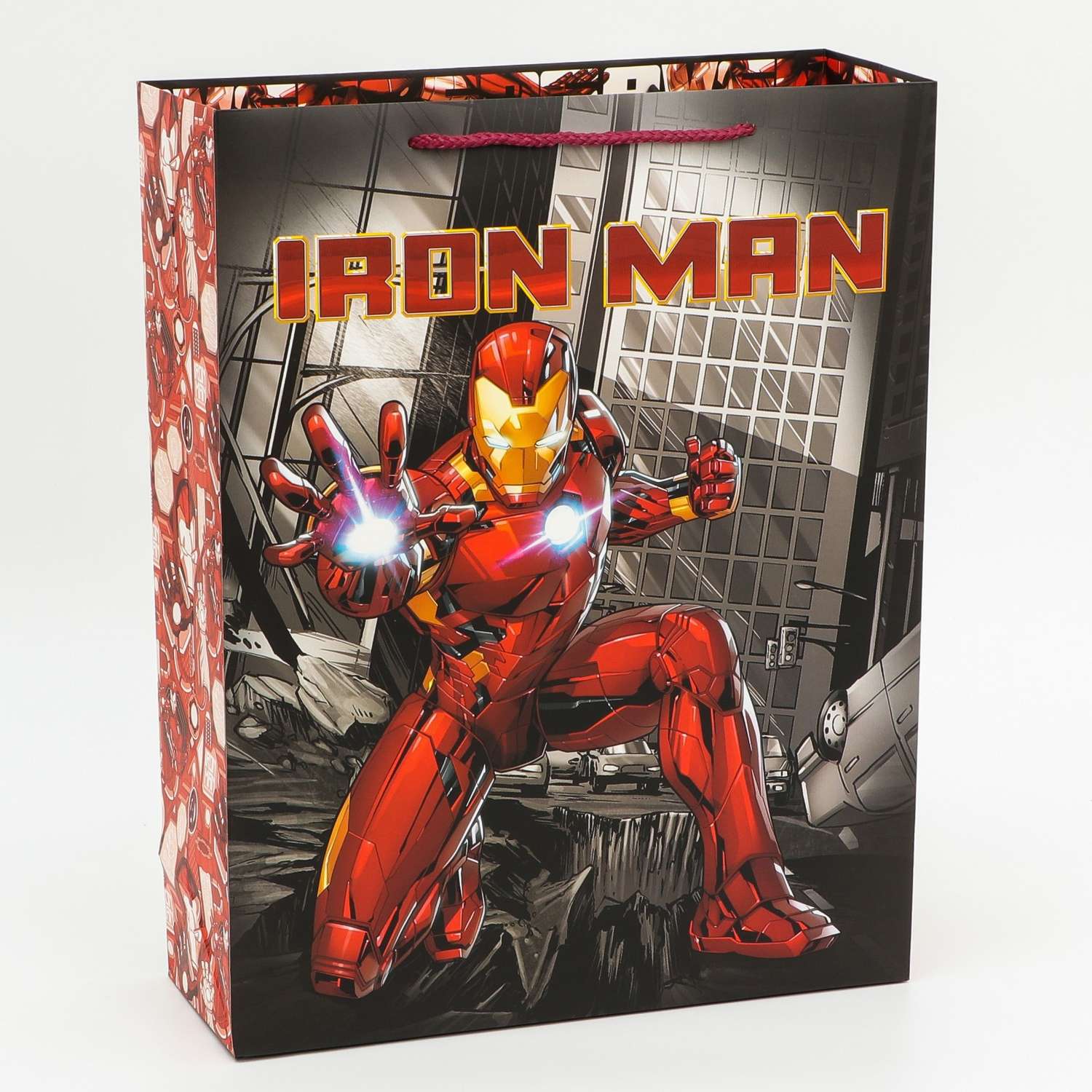 Пакет подарочный MARVEL «Iron Man» Мстители - фото 2