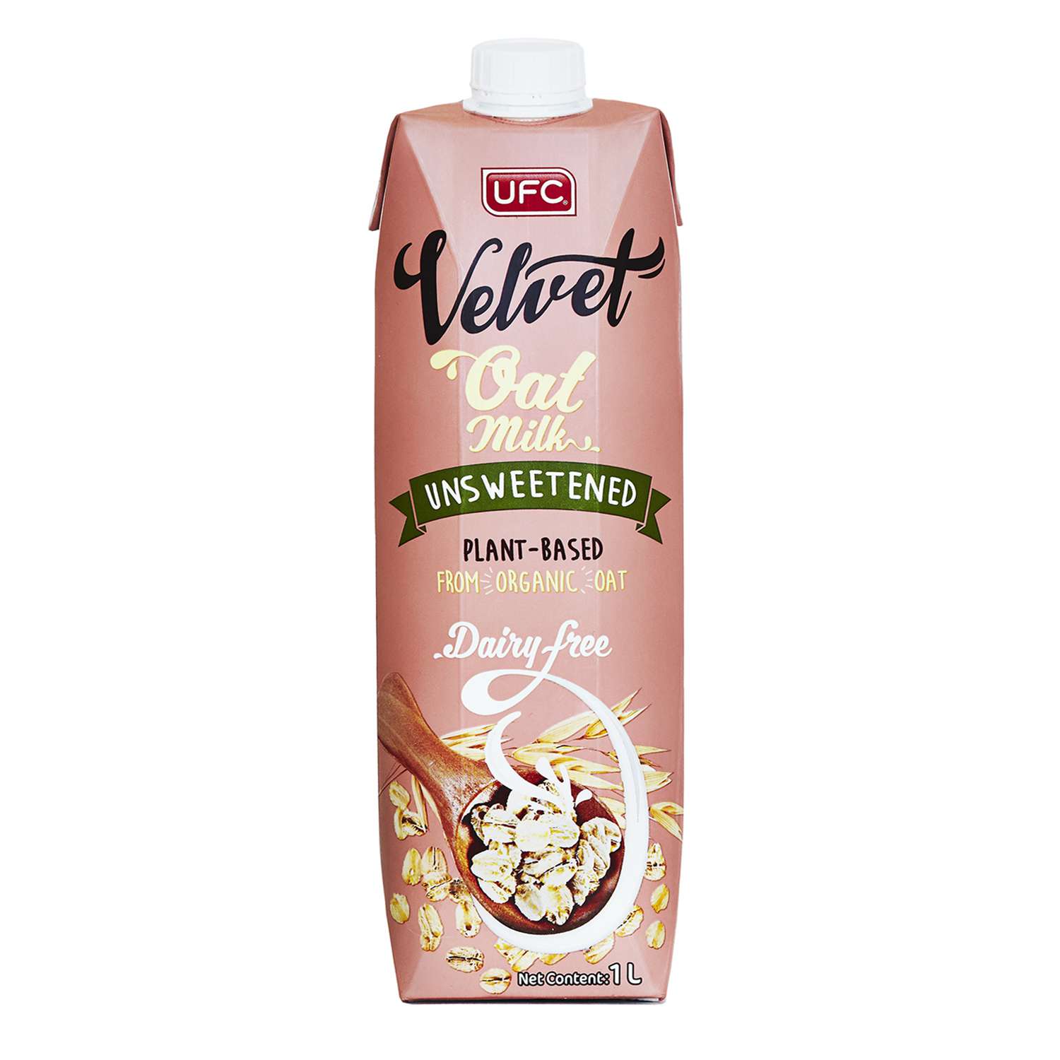 Молоко UFC-Velvet Oat Milk Dr миндальное без сахара 1л - фото 1