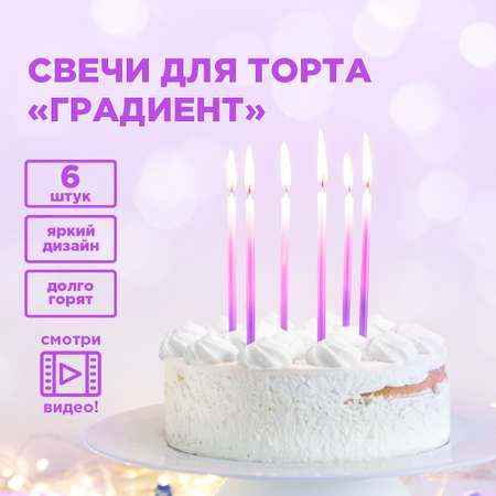 Свечи топперы на торт для пр Paterra 401-989