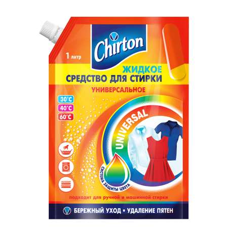 Жидкое средство для стирки Chirton универсальное 1000мл