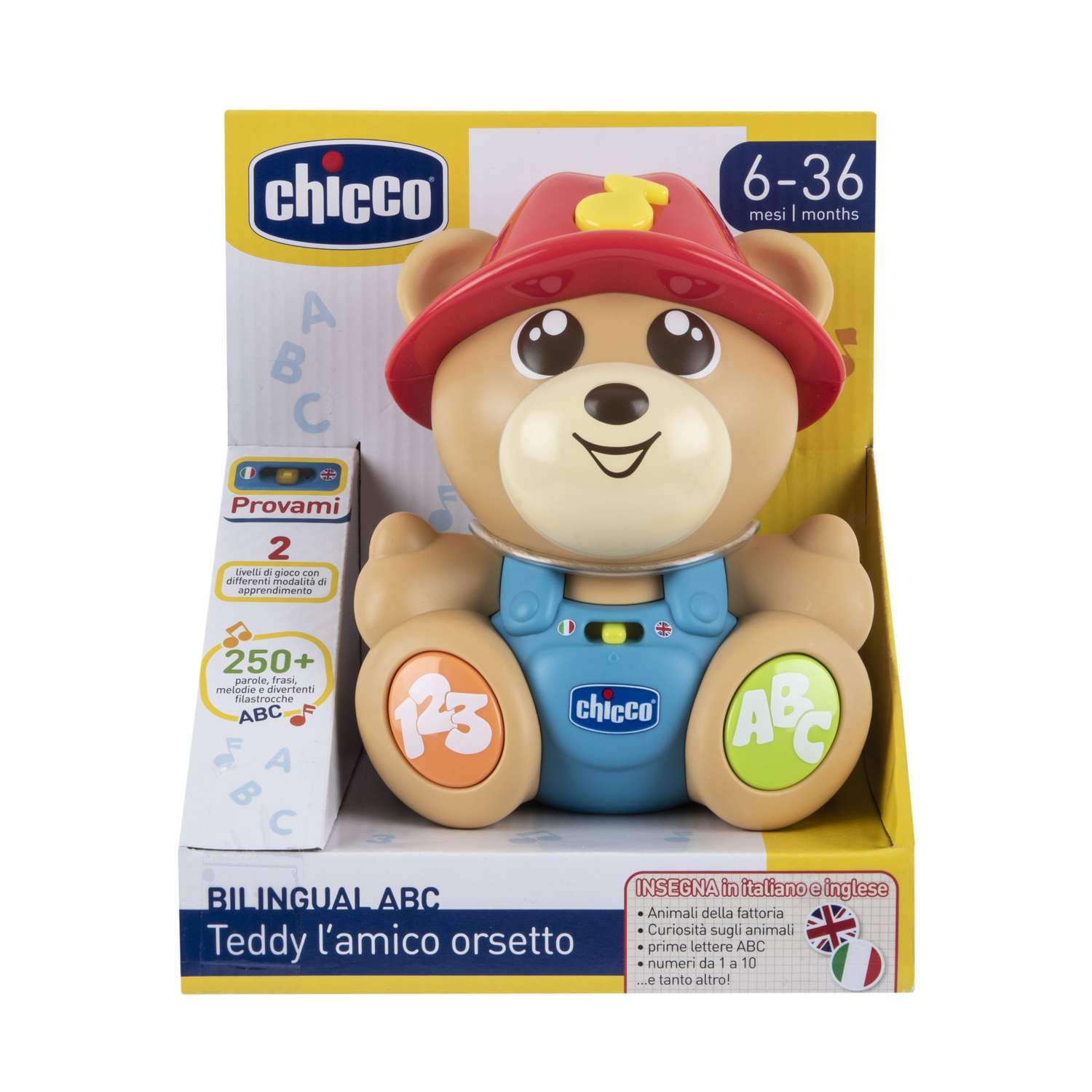 Игрушка Chicco Мишка Teddy говорящий 00010744000180 - фото 5