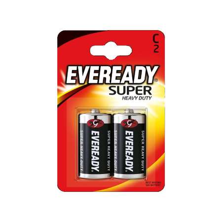 Батарейка Eveready Super HD R14 2хC на блистере