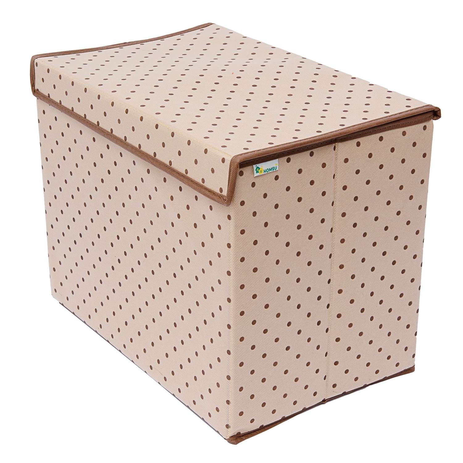 Коробка Homsu для хранения вещей с крышкой 38х25х30 см - фото 1