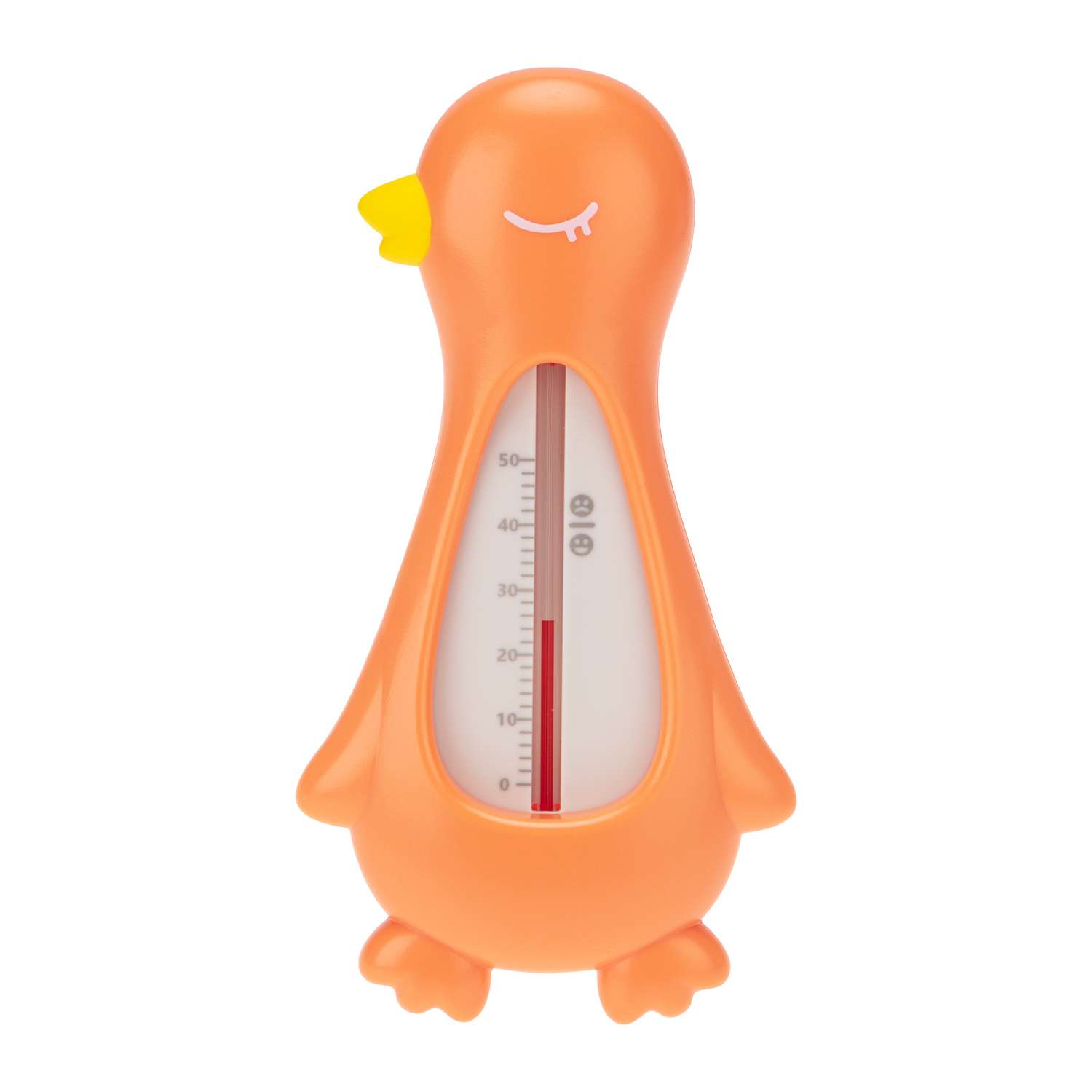 Термометр HALSA водный оранжевый птичка - фото 1