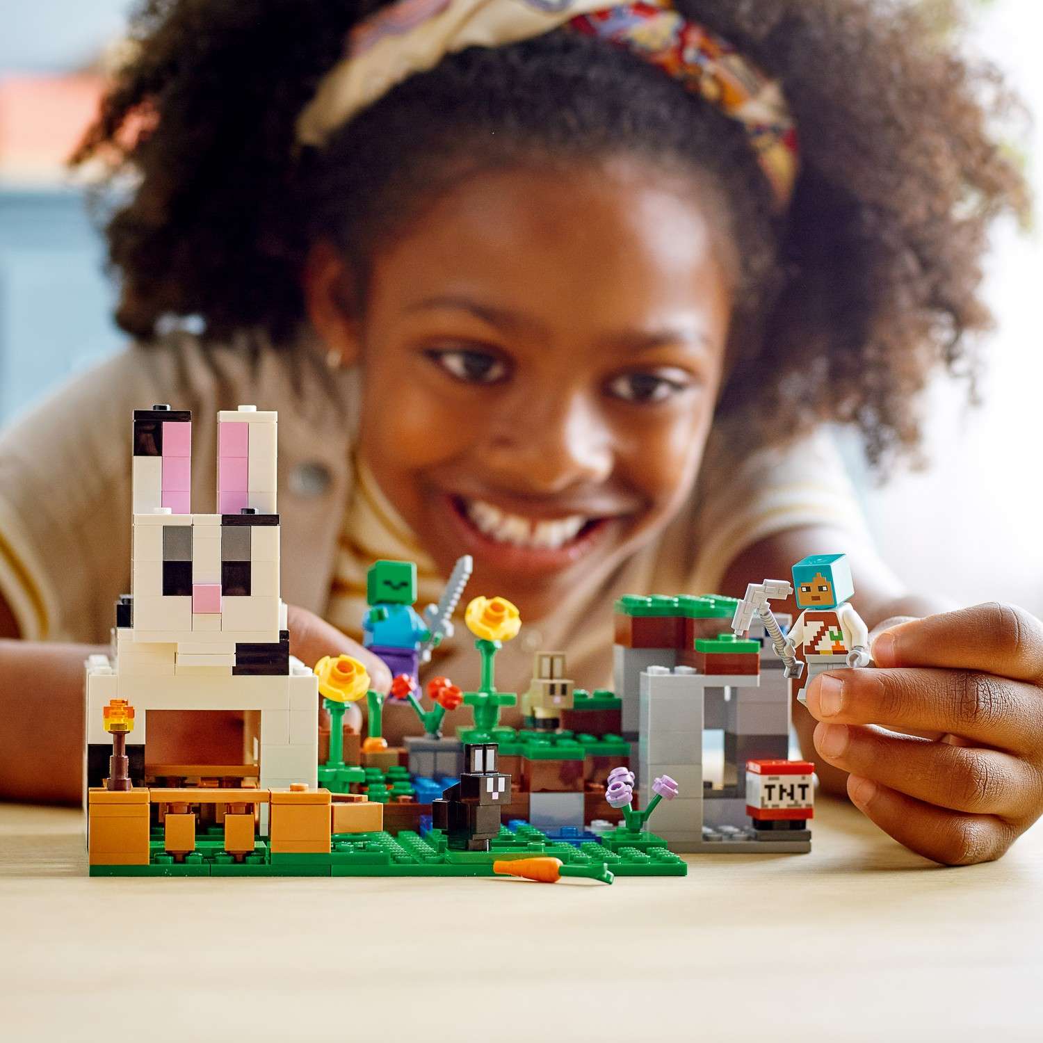Конструктор LEGO Minecraft Кроличье ранчо 21181 - фото 10