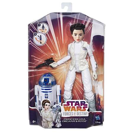 Игровой набор Star Wars Звездные войны Лея с дроидом R2D2 C1629EU40