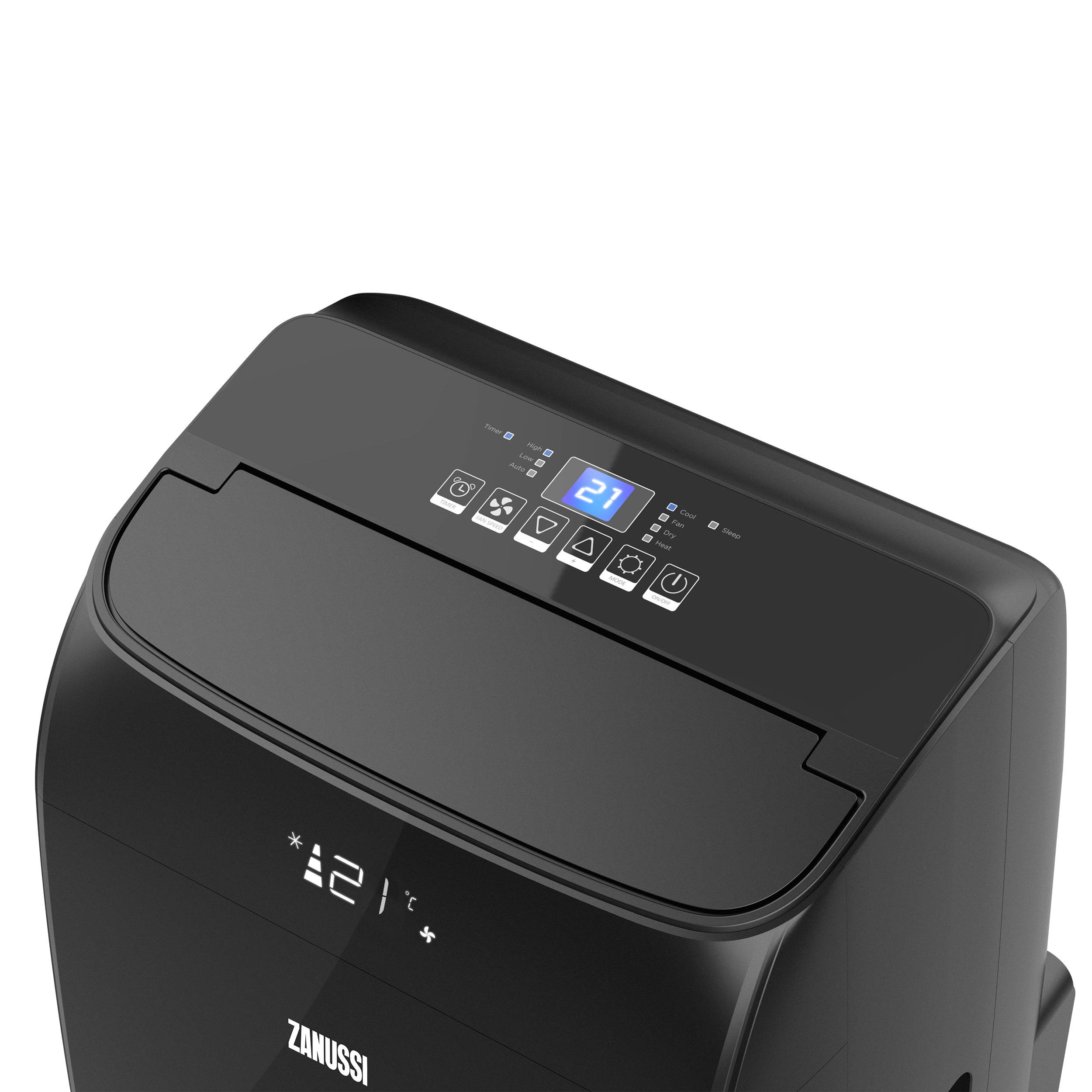 Мобильный кондиционер Zanussi ZACM-09 NYK/N1 Black - фото 3