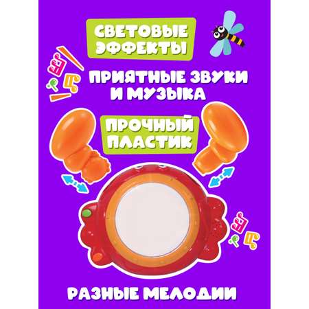 Музыкальная игрушка Mioshi Крабики со световыми и звуковыми эффектами