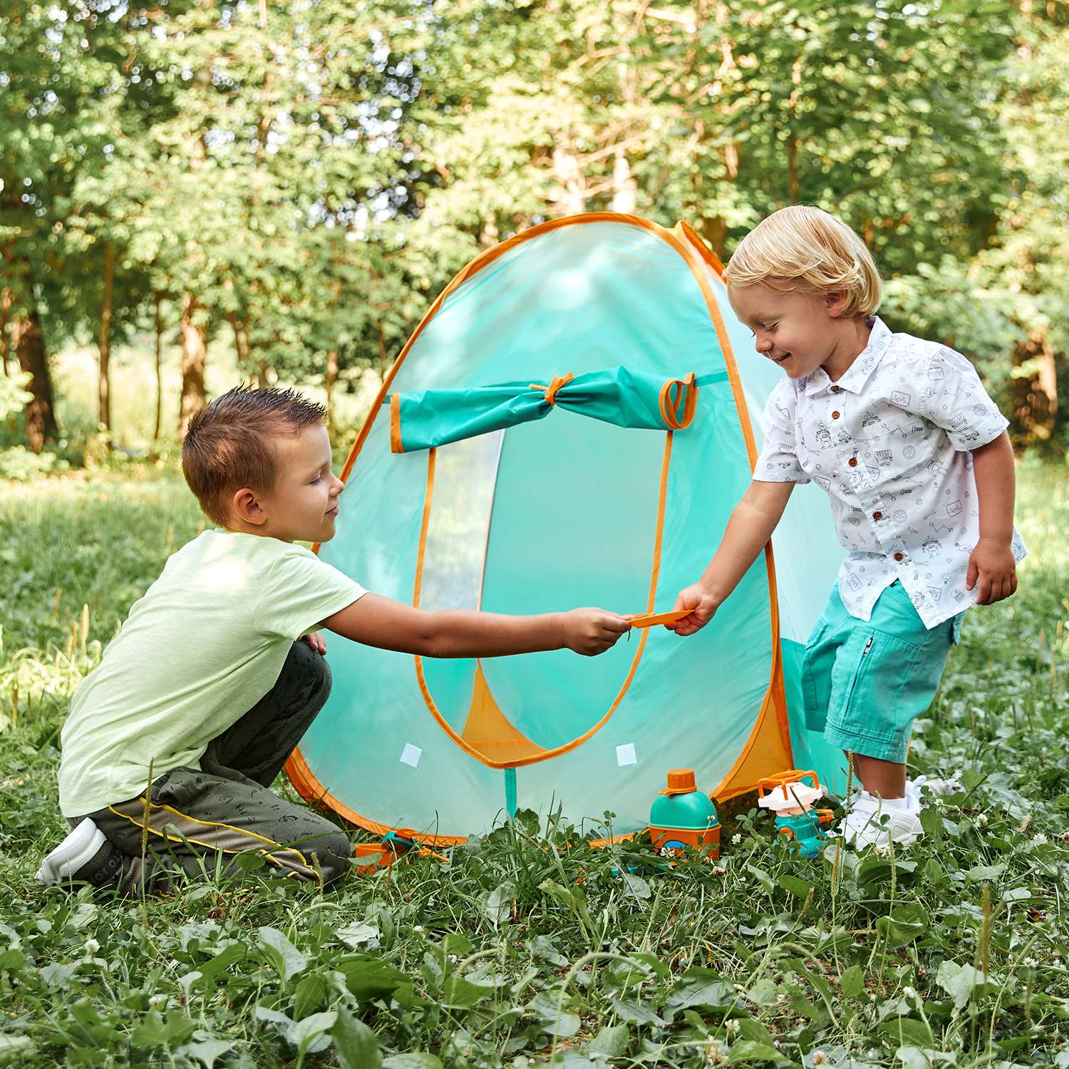 Палатка детская Givito с набором Туриста для пикника 5 предметов - фото 13