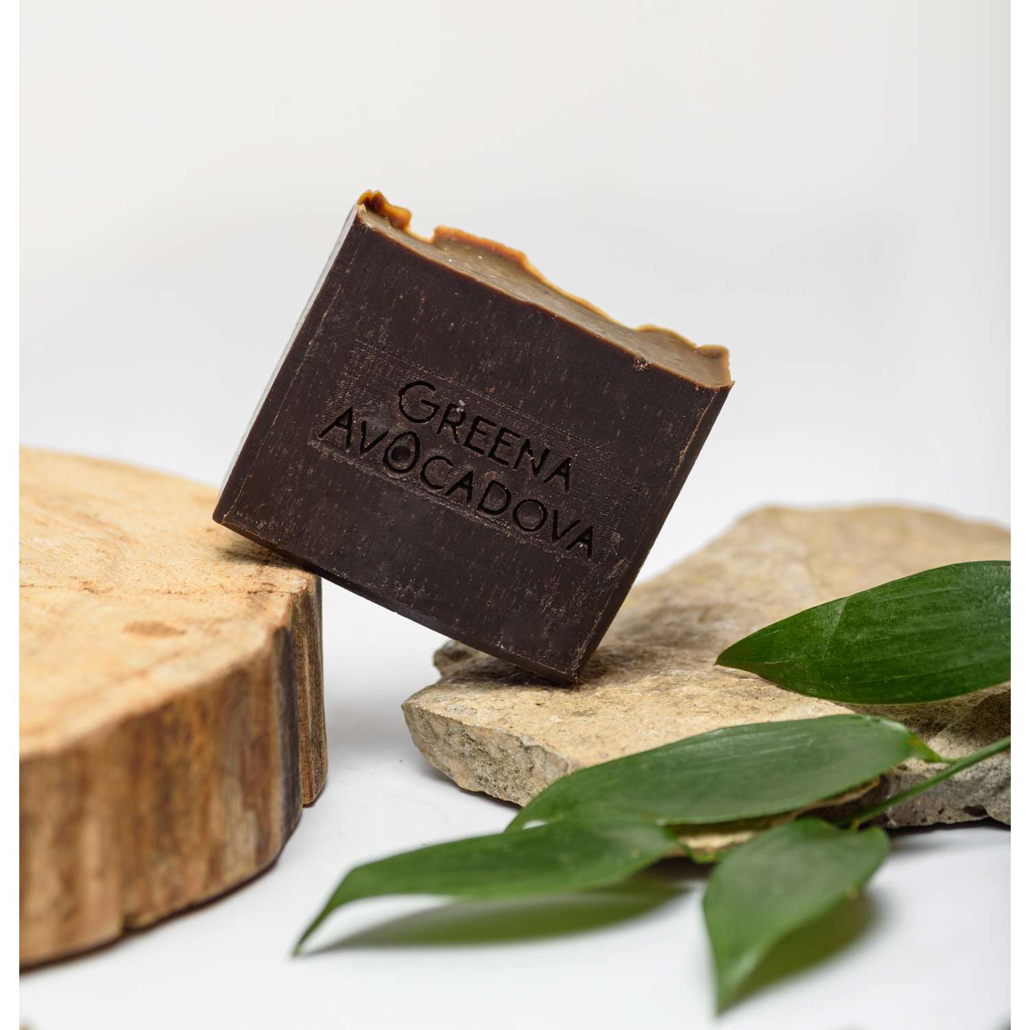 Натурально мыло ручной работы Greena Avocadova шоколад - фото 7