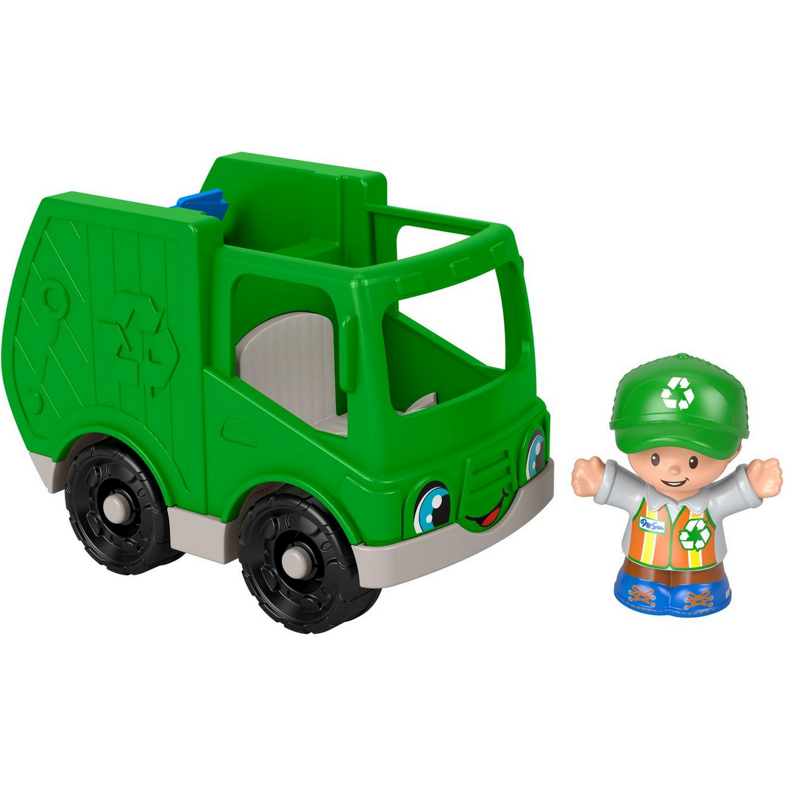 Игрушка Fisher Price Мусоровоз с фигуркой GMJ17 - фото 3