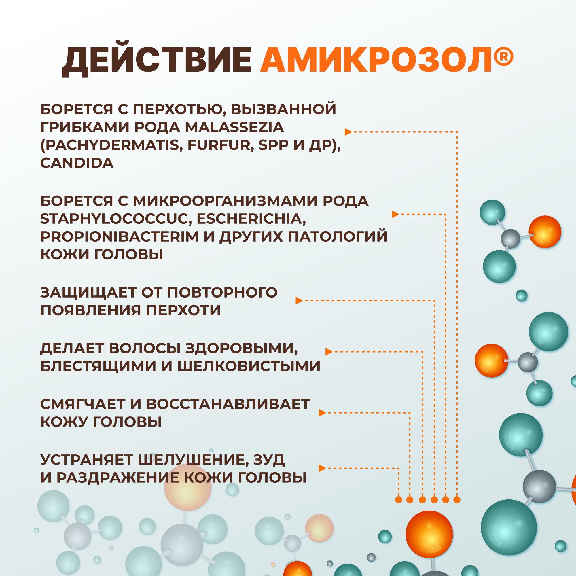 Шампунь для волос Лошадиная сила против перхоти лечебный с амикрозолом 250мл - фото 5