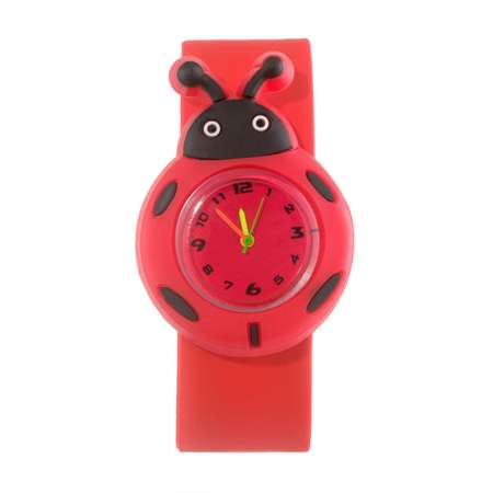 Часы Sima-Land наручные детские «Божья коровка» d-4 см LR66 (AG4 377)
