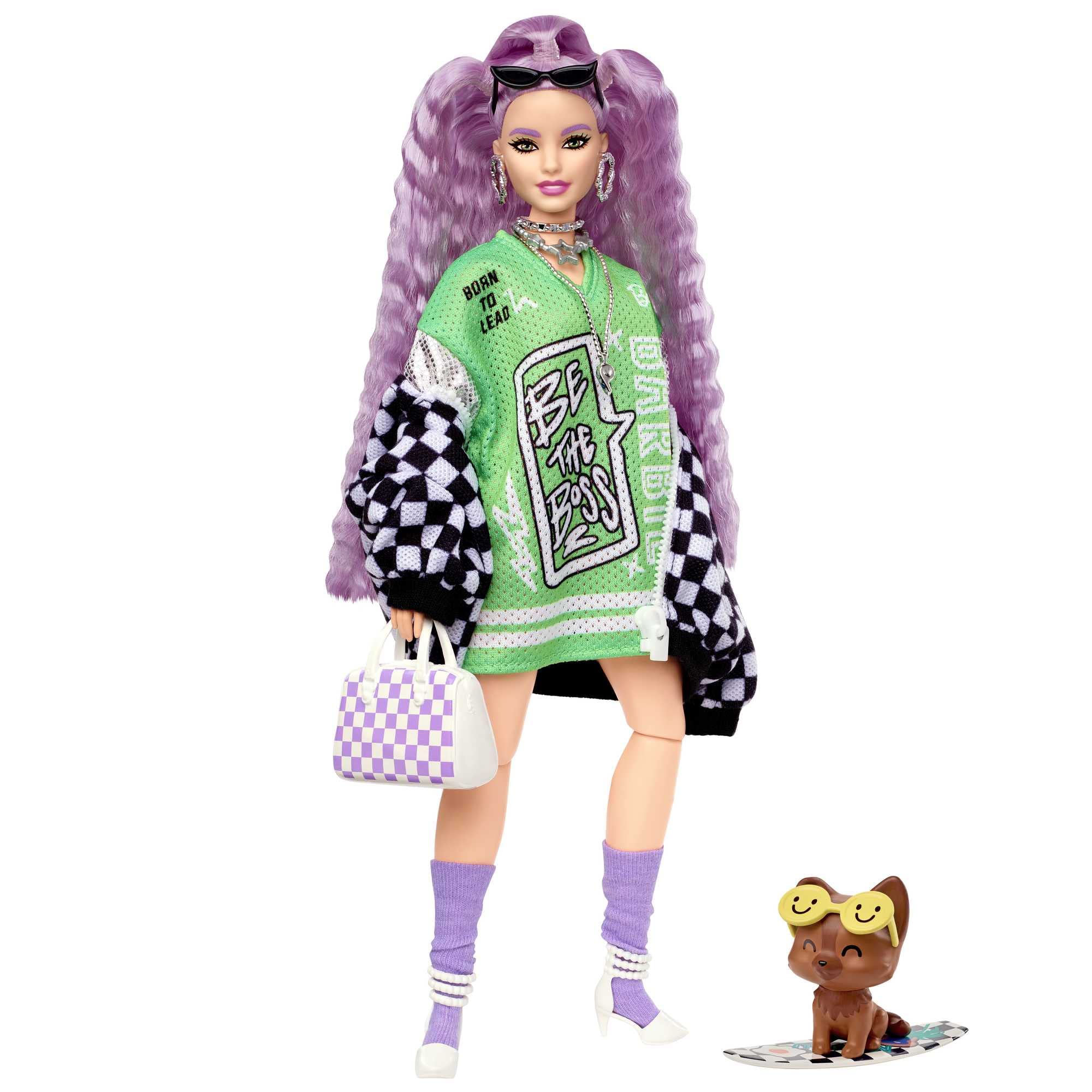 Кукла Barbie Экстра в спортивной куртке HHN10 - фото 1